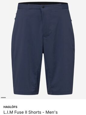 Haglöfs Men's L.I.M Fuse II Shorts - Navy
